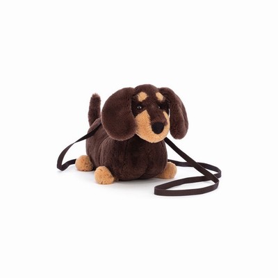 Jellycat Otto Sausage Dog Bag New Zealand | OWHAC6710